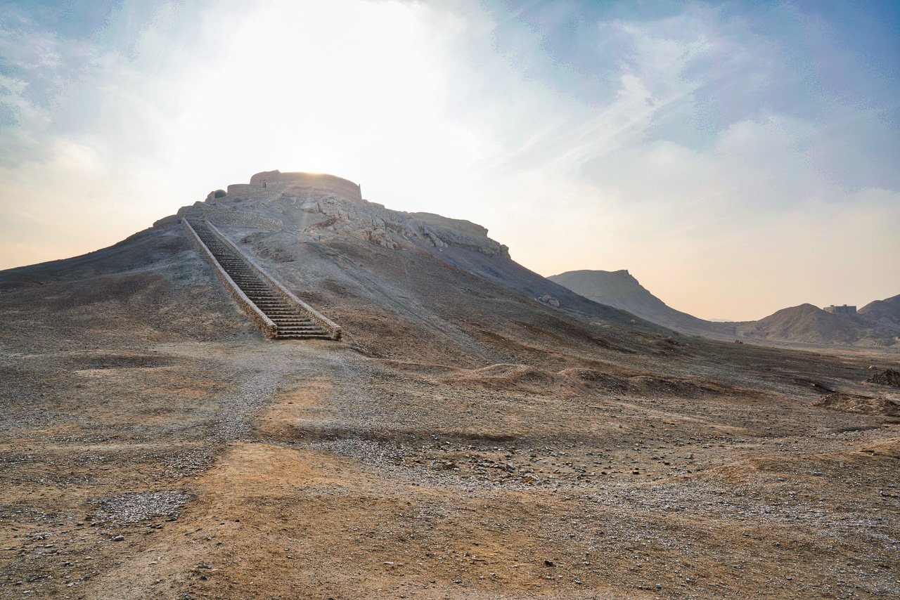 Die Türme des Schweigens in Yazd